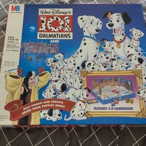 Vtg 101 Dalmatians Game Complete